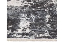 Alfombra lavable multicolor 80x300 cm antideslizante