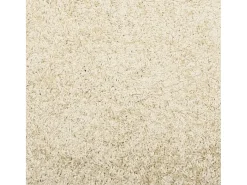 Alfombra moderna de pelo largo PAMPLONA, color dorado, Ø 160 cm