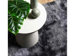 Alfombra NAVARRA Shaggy Gris Oscuro 130x200 cm