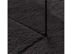 Alfombra negra 160 x 230 cm Poliéster
