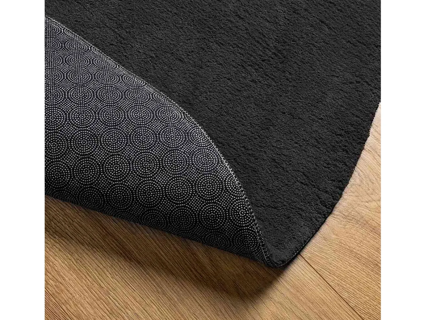 Alfombra negra 160 x 230 cm Poliéster