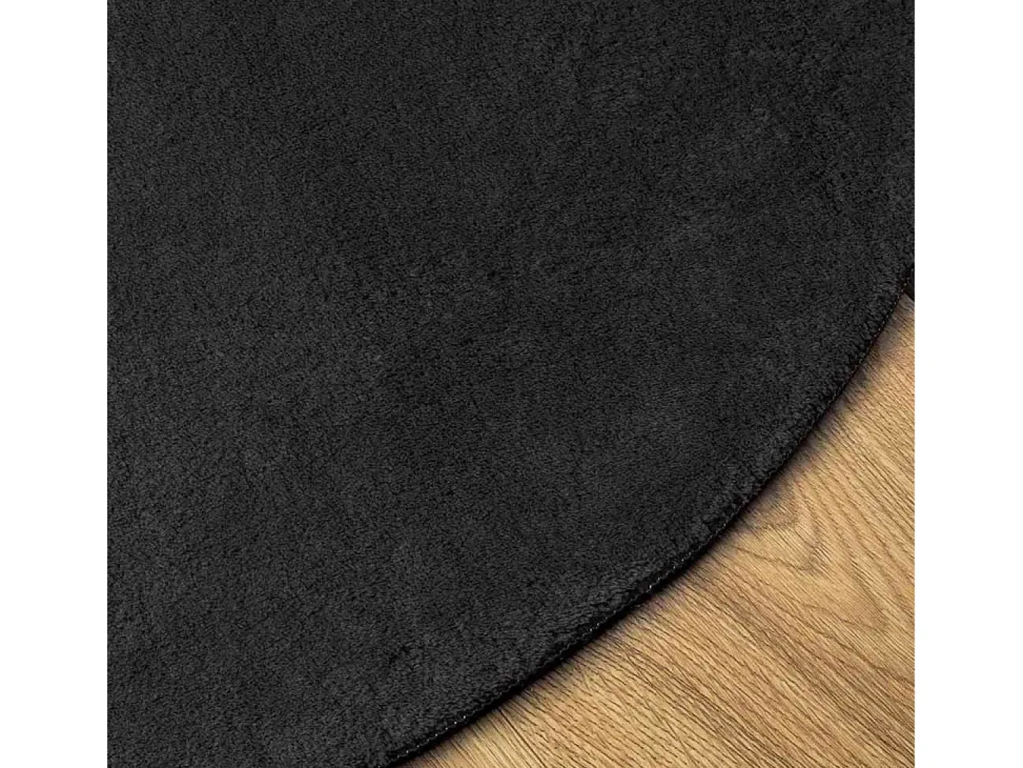 Alfombra negra 160 x 230 cm Poliéster