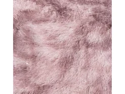Alfombra peluda NAVARRA Rosa Polvo 240x240 cm