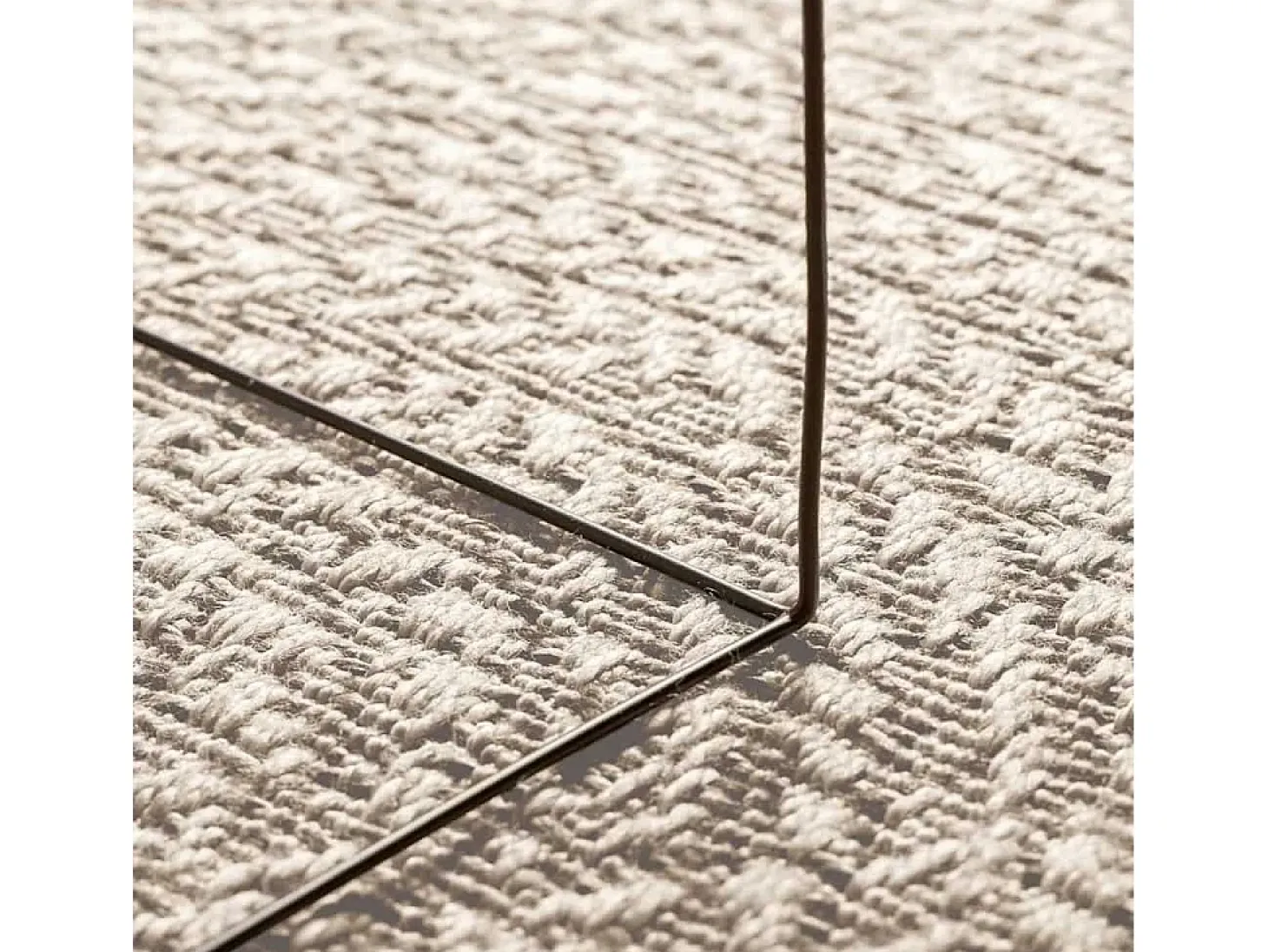 Alfombra PP color crema
