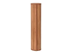 Alfombra rectangular natural de bambú 80x200 cm