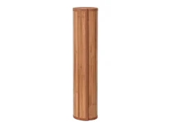 Alfombra rectangular natural de bambú 100x200 cm