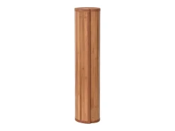 Alfombra rectangular natural de bambú 80x300 cm