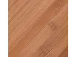 Alfombra rectangular natural de bambú 100x200 cm