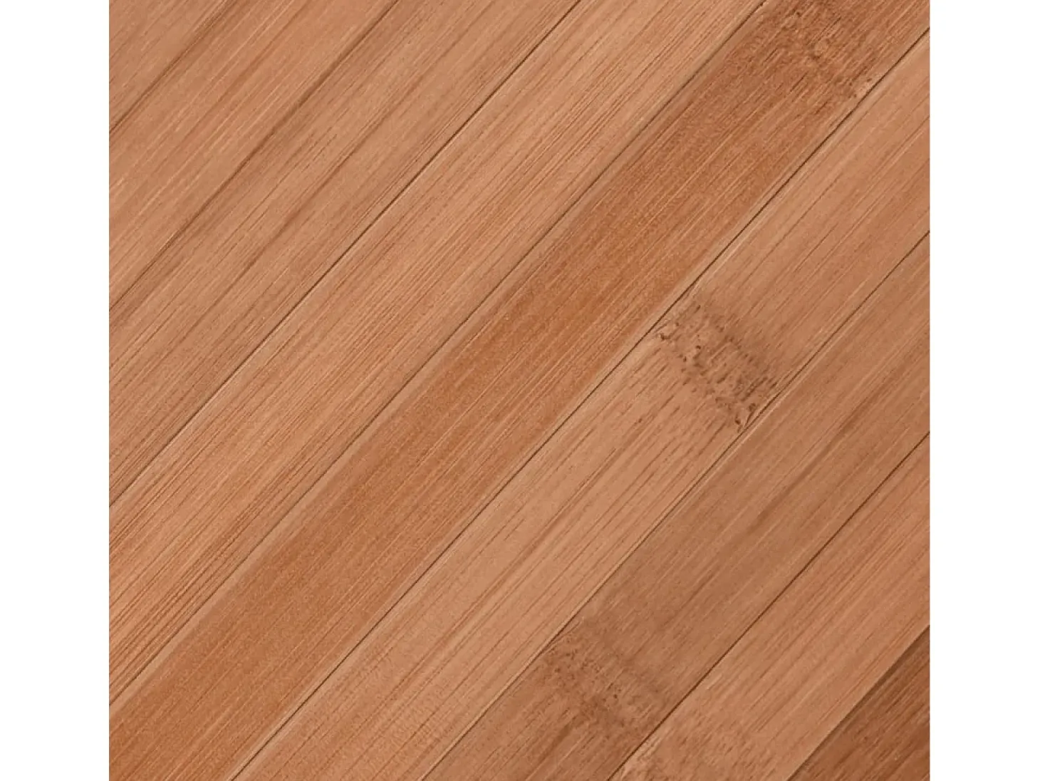 Alfombra rectangular natural de bambú 100x200 cm
