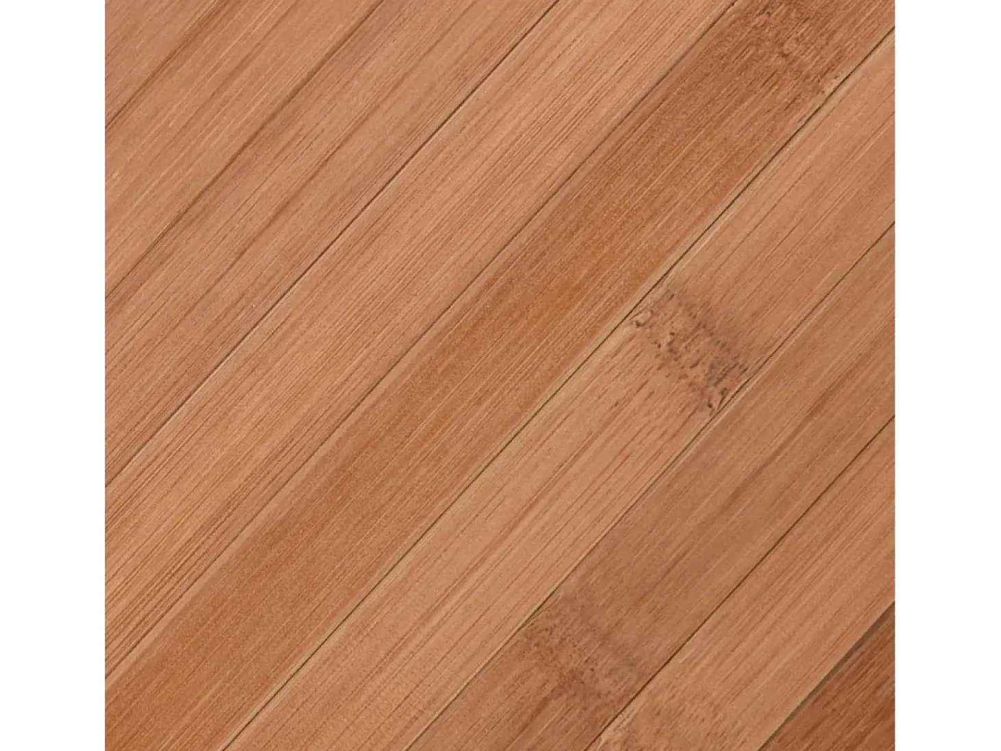 Alfombra rectangular natural de bambú 80x200 cm