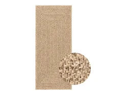 Alfombra ZIZUR 80x200 cm efecto yute para interior y exterior