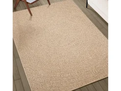 Alfombra ZIZUR 80x200 cm efecto yute para interior y exterior