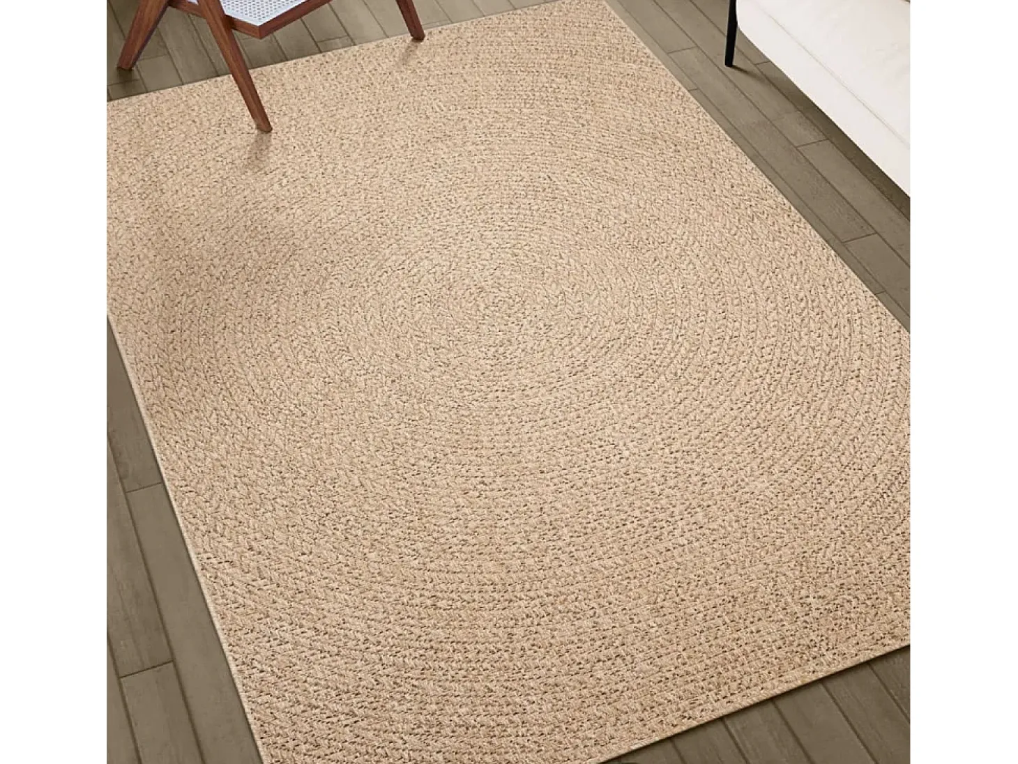 Alfombra ZIZUR 80x200 cm efecto yute para interior y exterior
