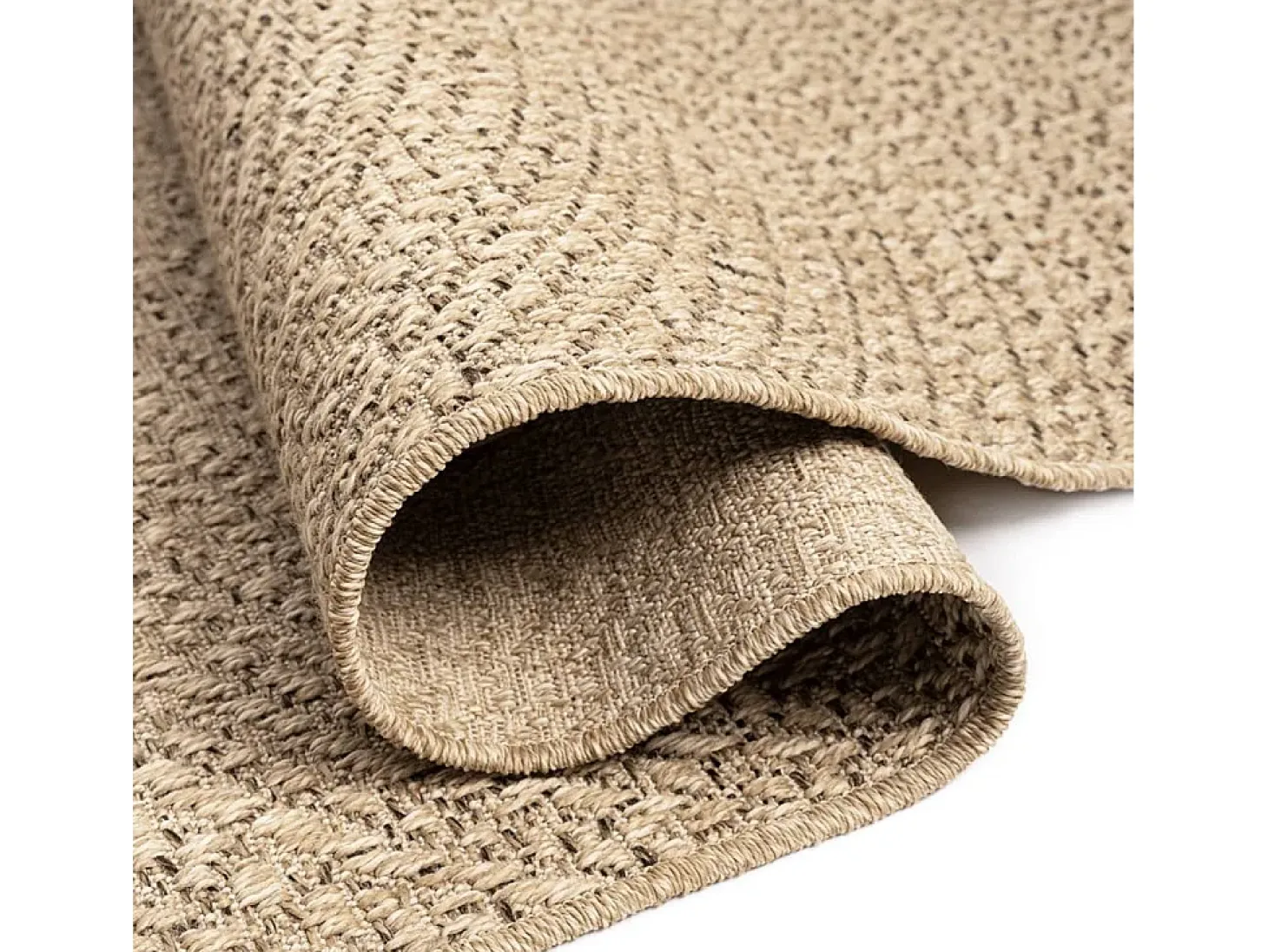Alfombra ZIZUR 80x200 cm efecto yute para interior y exterior