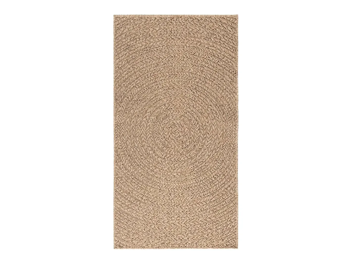 Alfombra ZIZUR 80x150 cm efecto yute para interior y exterior