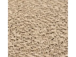 Alfombra ZIZUR 240x340 cm efecto yute para interior y exterior