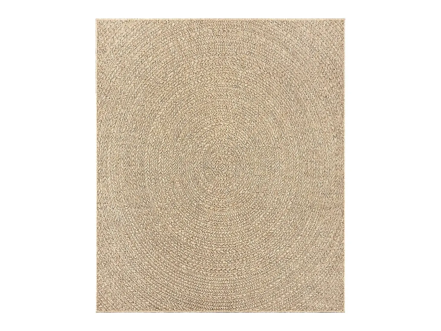 Alfombra ZIZUR 240x340 cm efecto yute para interior y exterior