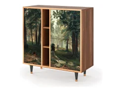 Aparador - 94х96х41 cm - BS5 - Rain in the Oak Forest, Nogal