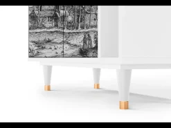 Aparador - 96х110х41 cm - BS6 - A Pond, Blanco