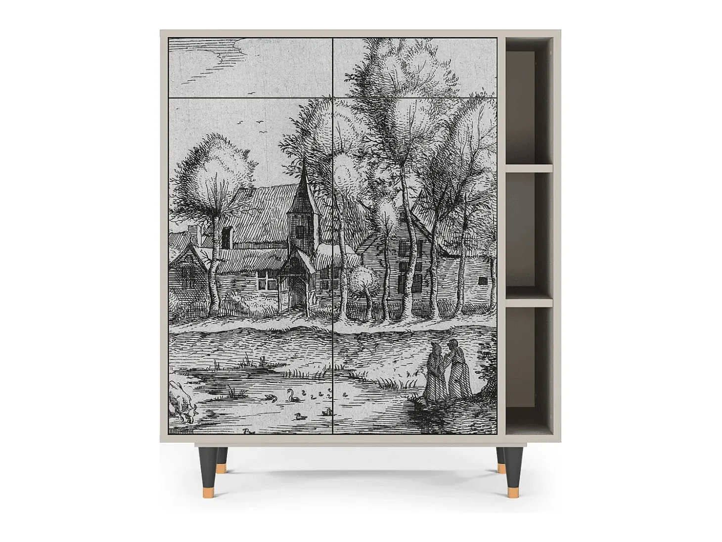 Aparador - 96х110х41 cm - BS6 - A Pond, Arena