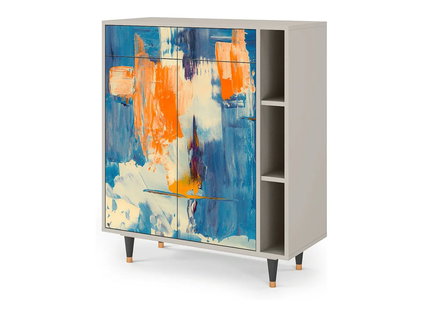 Aparador - 96х110х41 cm - BS6 - Abstract Expressionism, Arena