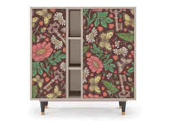Aparador - 94х96х41 cm - BS5 - Alice in Wonderland, Latte