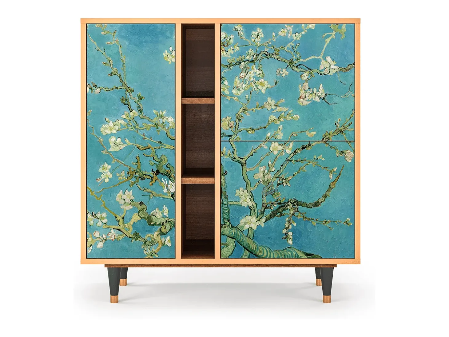 Aparador - 94х96х41 cm - BS5 - Almond Blossom, Nogal