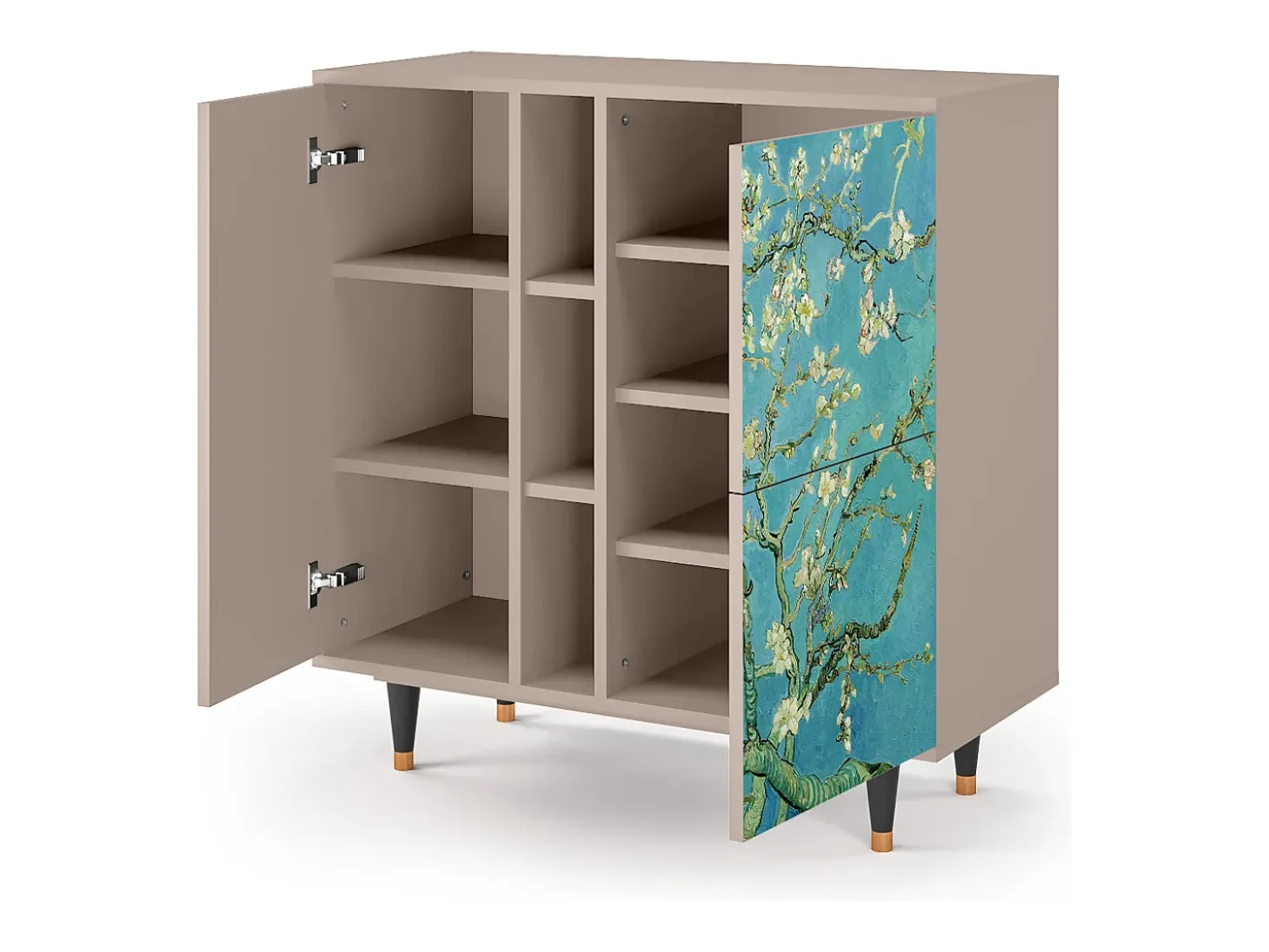 Aparador - 94х96х41 cm - BS5 - Almond Blossom, Latte