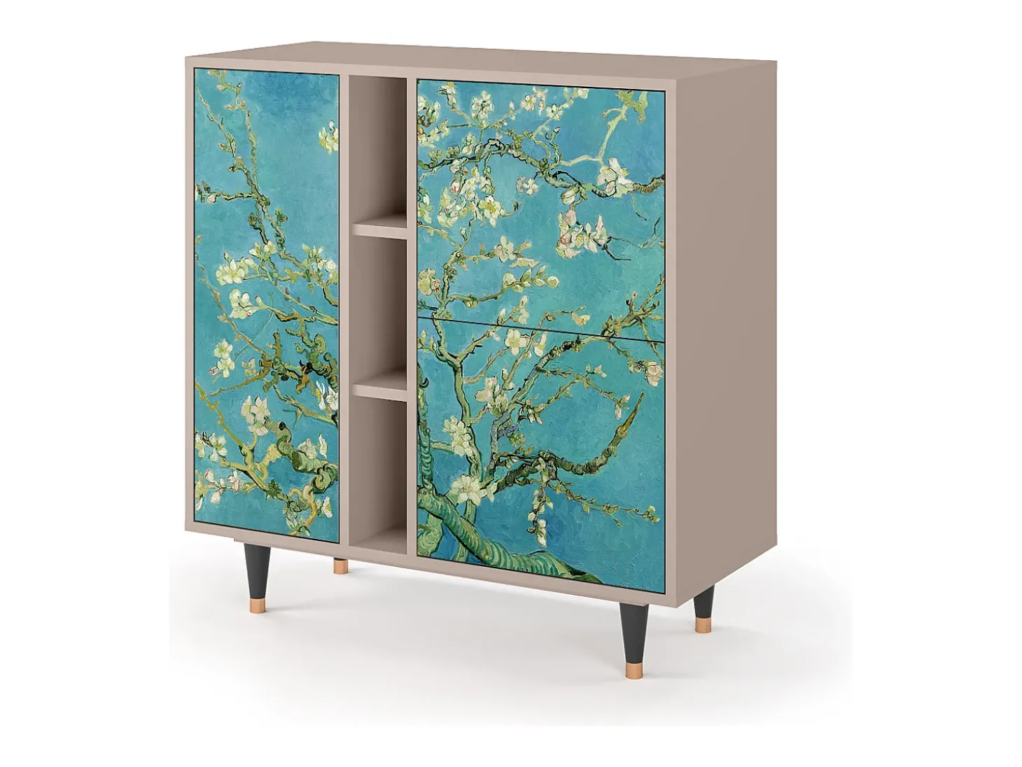 Aparador - 94х96х41 cm - BS5 - Almond Blossom, Latte