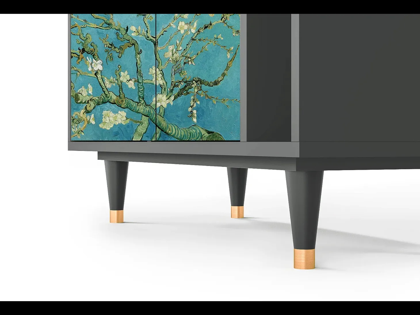 Aparador - 96х110х41 cm - BS6 - Almond Blossom, Antracita