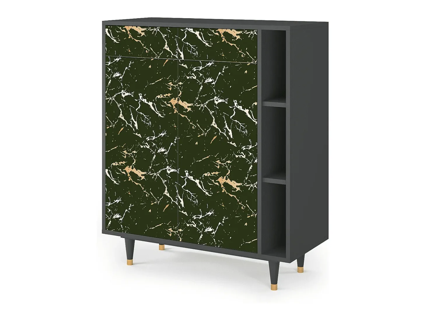 Aparador - 96х110х41 cm - BS6 - Amazon Forest, Antracita