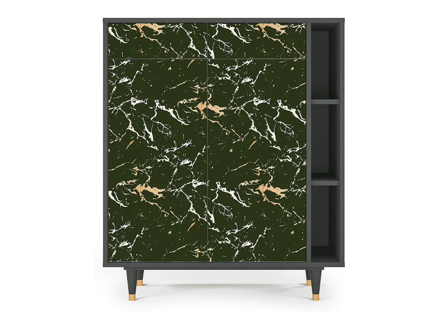 Aparador - 96х110х41 cm - BS6 - Amazon Forest, Antracita