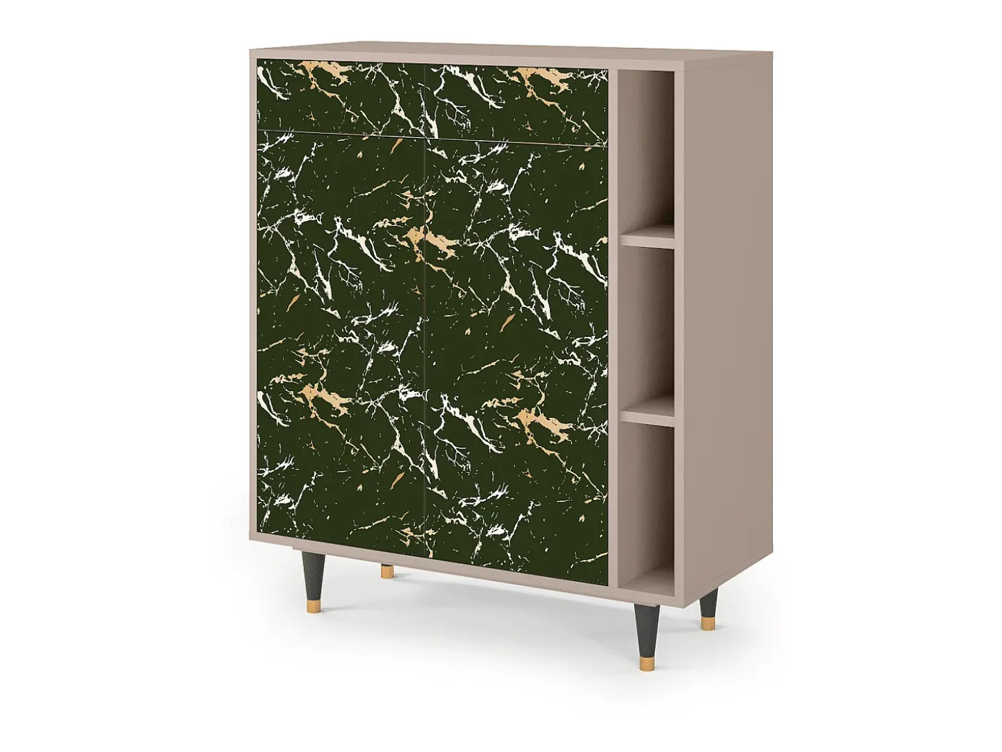 Aparador - 96х110х41 cm - BS6 - Amazon Forest, Latte