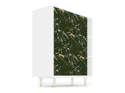 Aparador - 96х110х41 cm - BS6 - Amazon Forest, Blanco