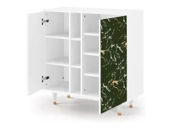 Aparador - 94х96х41 cm - BS5 - Amazon Forest, Blanco