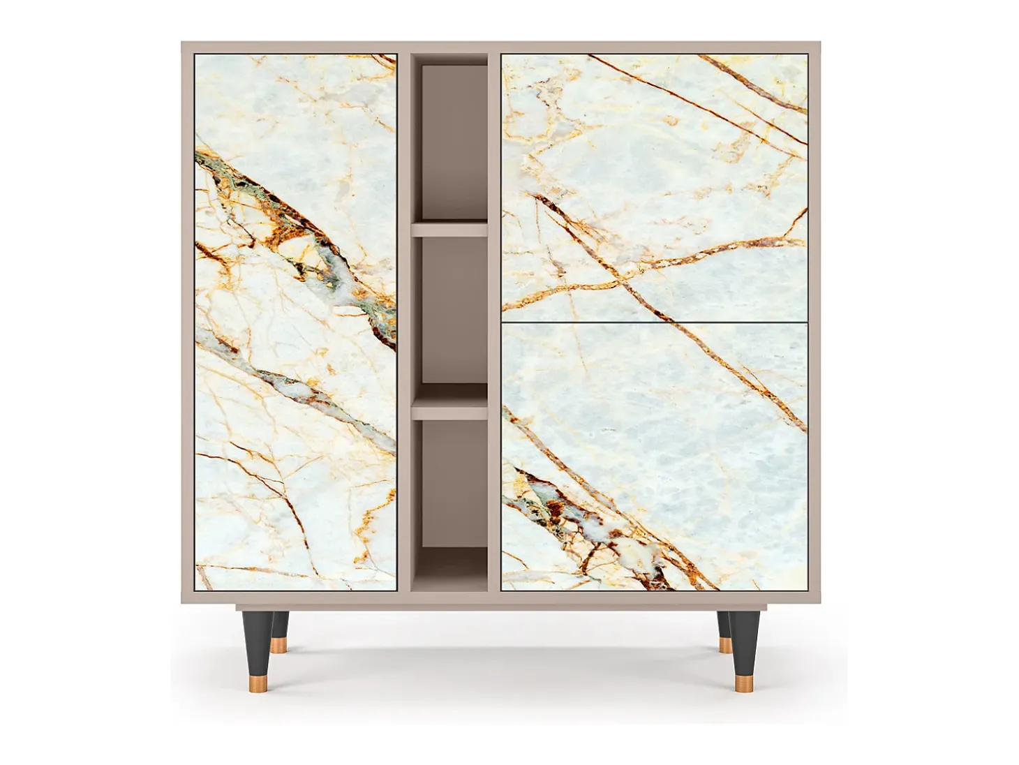 Aparador - 94х96х41 cm - BS5 - Arenay Marble, Latte