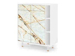 Aparador - 96х110х41 cm - BS6 - Arenay Marble, Blanco