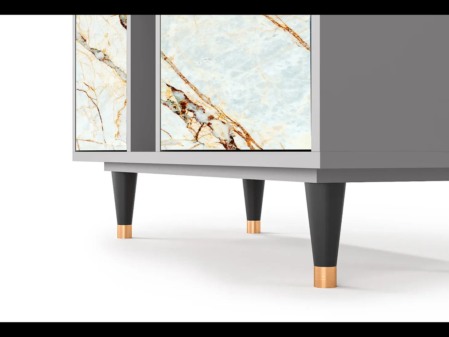 Aparador - 94х96х41 cm - BS5 - Arenay Marble, Gris