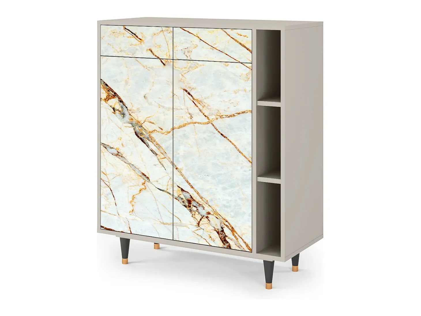 Aparador - 96х110х41 cm - BS6 - Arenay Marble, Arena