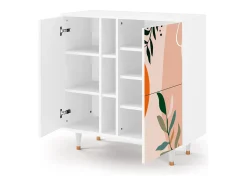 Aparador - 94х96х41 cm - BS5 - Artwork, Blanco
