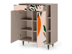 Aparador - 96х110х41 cm - BS6 - Artwork, Latte