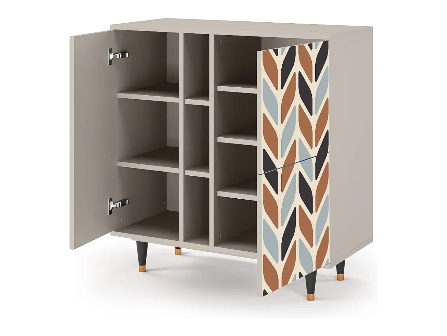 Aparador - 94х96х41 cm - BS5 - Beige Laure, Arena