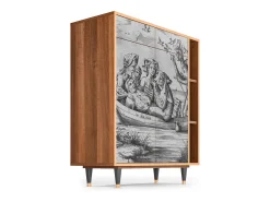 Aparador - 96х110х41 cm - BS6 - Blau Schuyte, Nogal