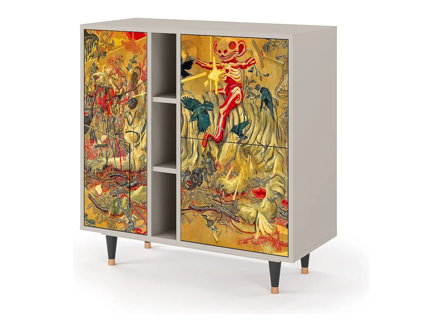 Aparador - 94х96х41 cm - BS5 - Blood by James Jean, Arena
