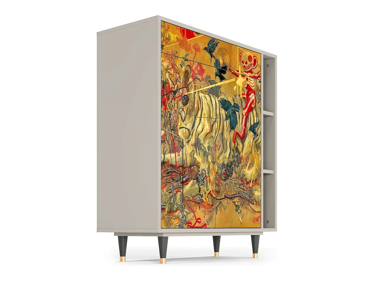 Aparador - 96х110х41 cm - BS6 - Blood by James Jean, Arena