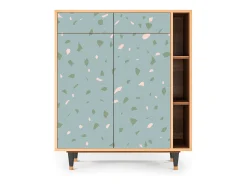 Aparador - 96х110х41 cm - BS6 - Blue Drops, Nogal