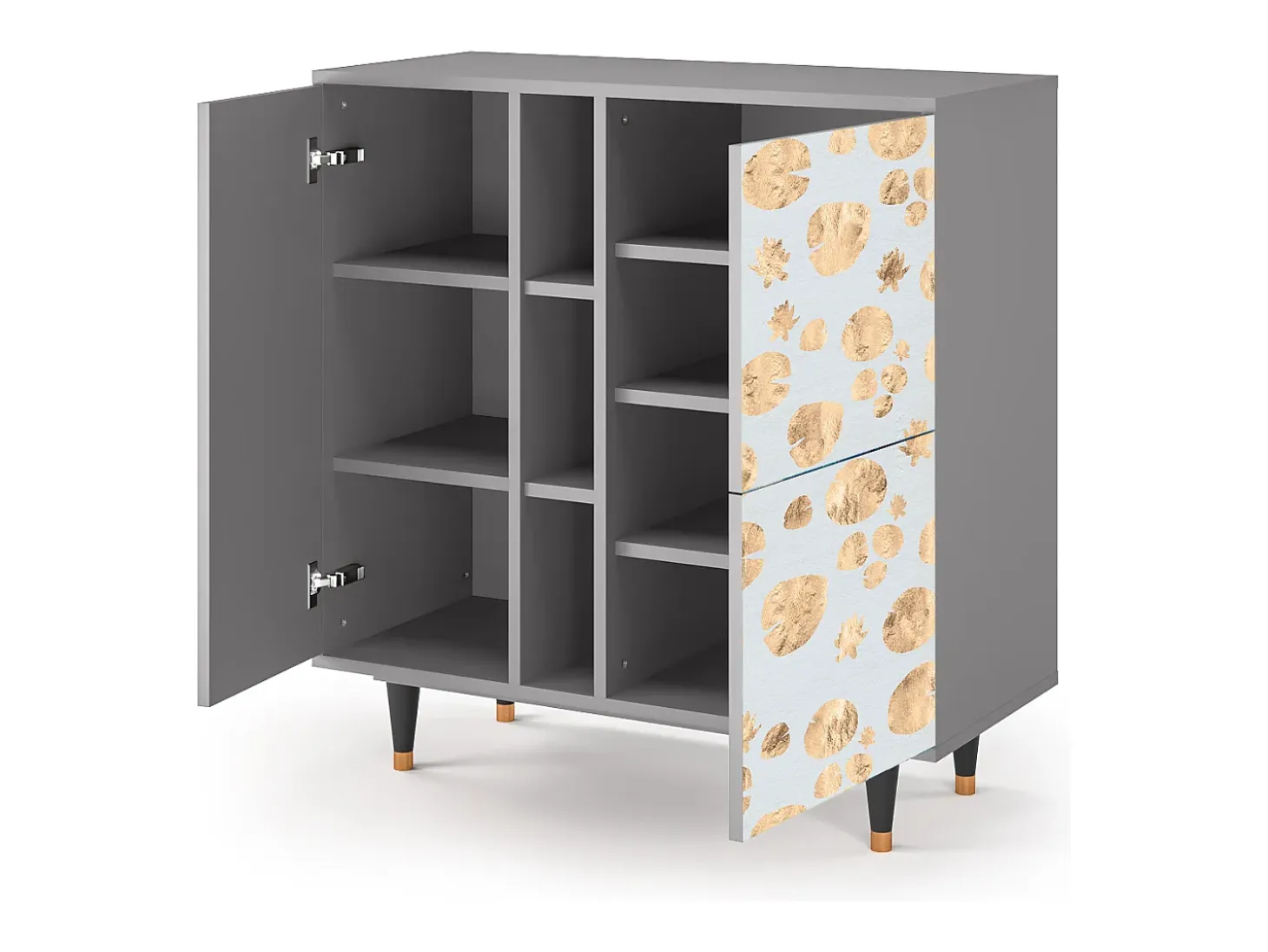 Aparador - 94х96х41 cm - BS5 - Blue Giraffe, Gris