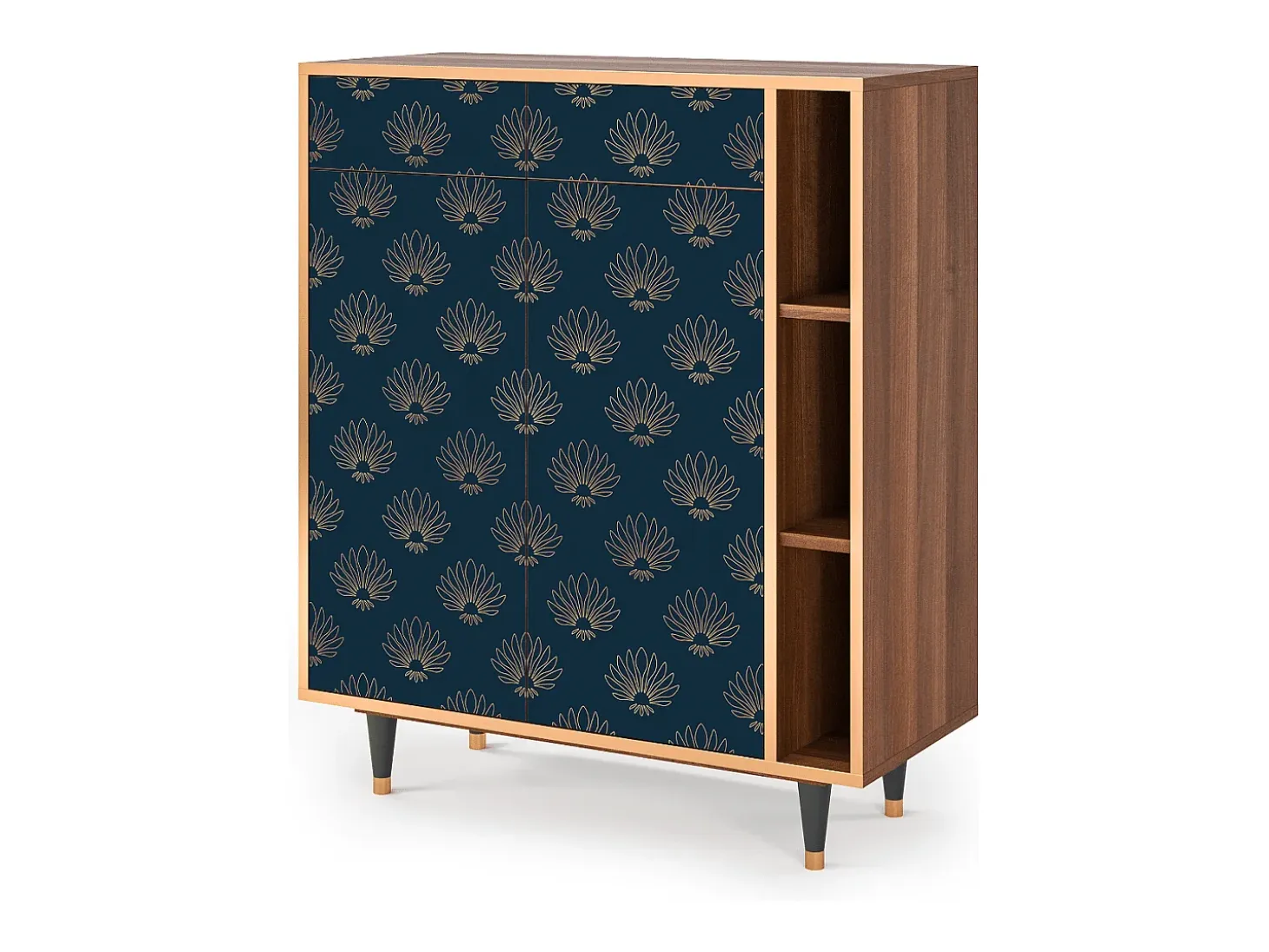 Aparador - 96х110х41 cm - BS6 - Blue Lotus, Nogal