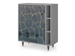 Aparador - 96х110х41 cm - BS6 - Blue Lagoon, Gris