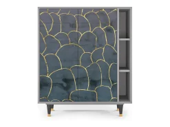 Aparador - 96х110х41 cm - BS6 - Blue Lagoon, Gris
